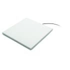 RAYTECH - WARM UP 2 - Pannello scaldante da soffitto 600 W - 590 x 590 x 40 mm. Colore Bianco