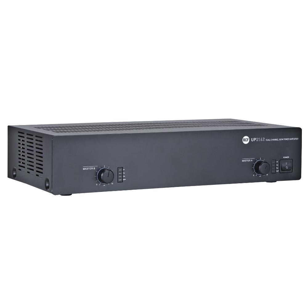 RCF - Unita di potenza 100V UP 2162 amplificatore doppio 160W.