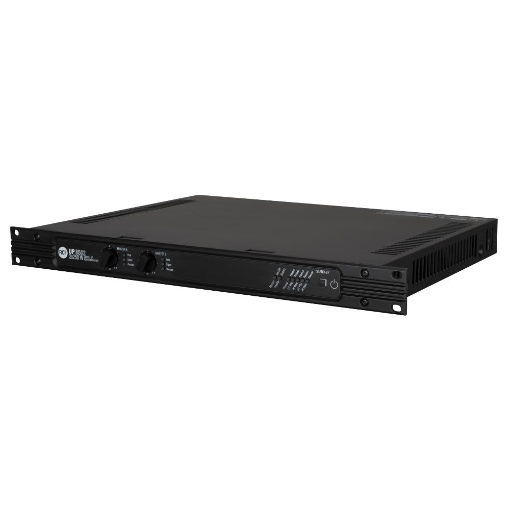 RCF - Unita di potenza 100V UP 8502 amplificatore digitale 2 x 250 W.