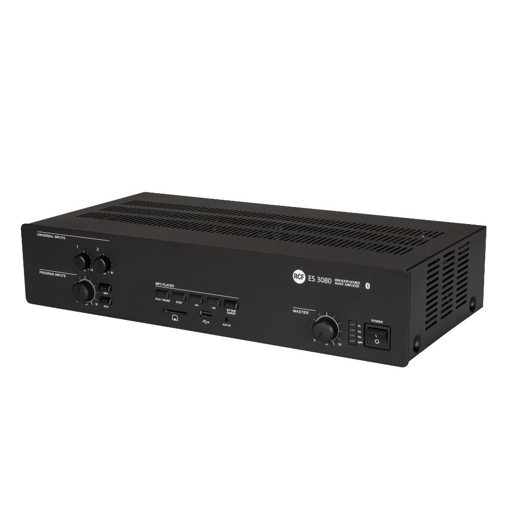 RCF - Amplificatore Mixer con Player ES 3080 Sorgente USB 80 W.