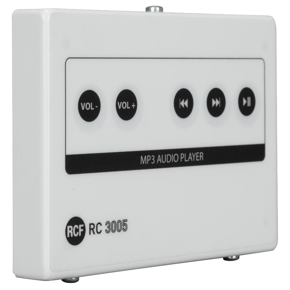 RCF - Controllo remoto volume sistema EN54 RC 3005 matrice allarme vocale.