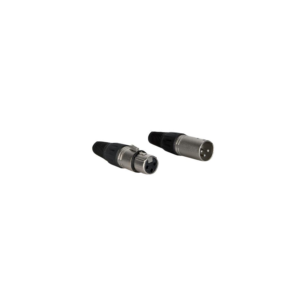 RCF - Kit connettori XLR AC XLR-3M3F per connettore XLR.