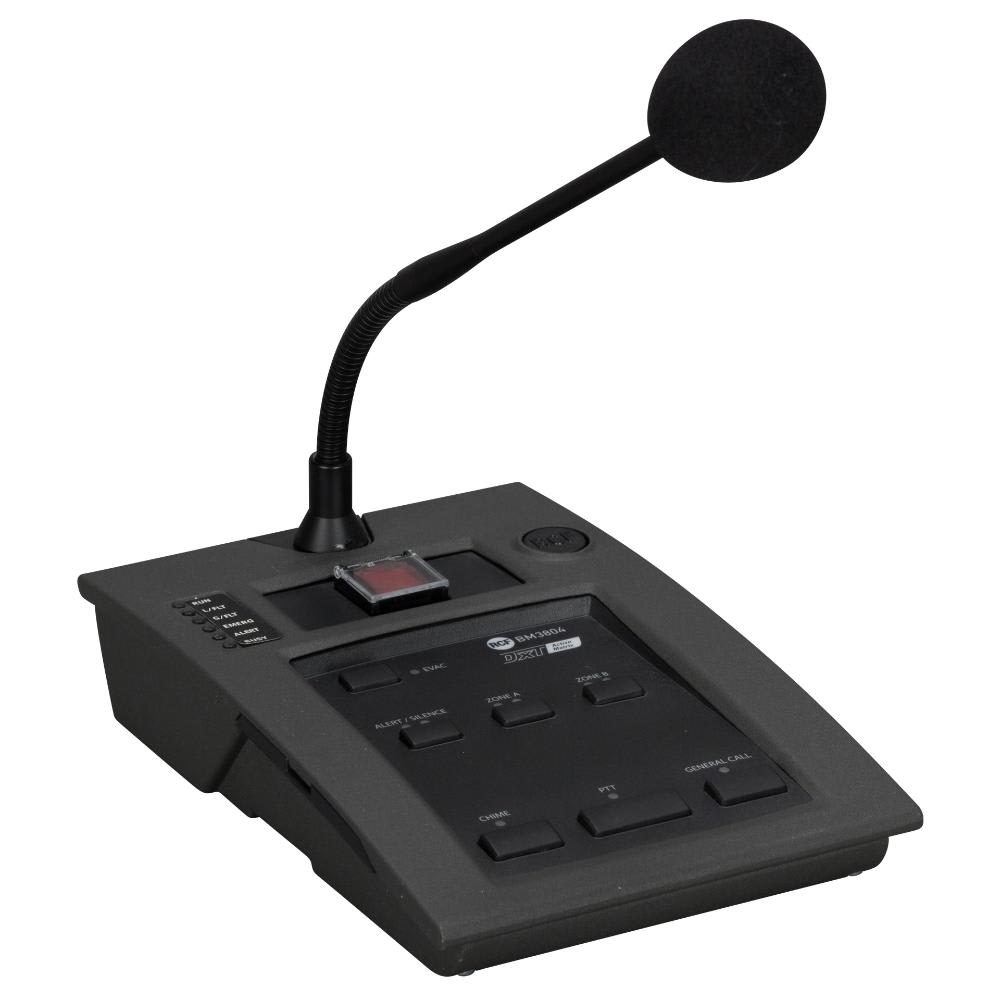 RCF - Base microfonica annunci EN54 BM 3804 console microfonica DXT 3000.