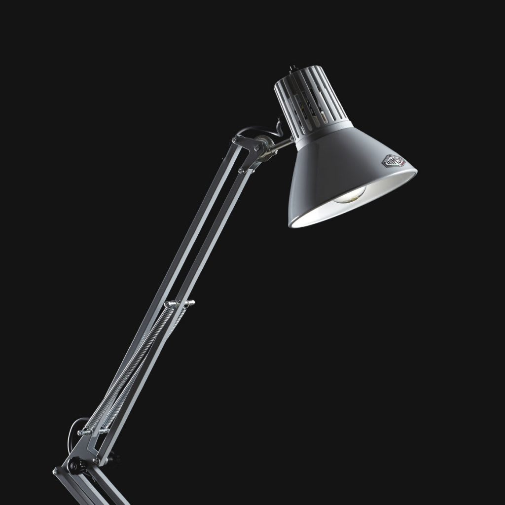 RIMSA P.LONGONI - LAMPADA M.10 GRIGIO CON S11 10GR