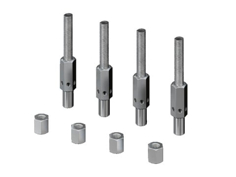 RITTAL - VX PERNO REG.LIVELL. P. ZOCC. H100MM - 4