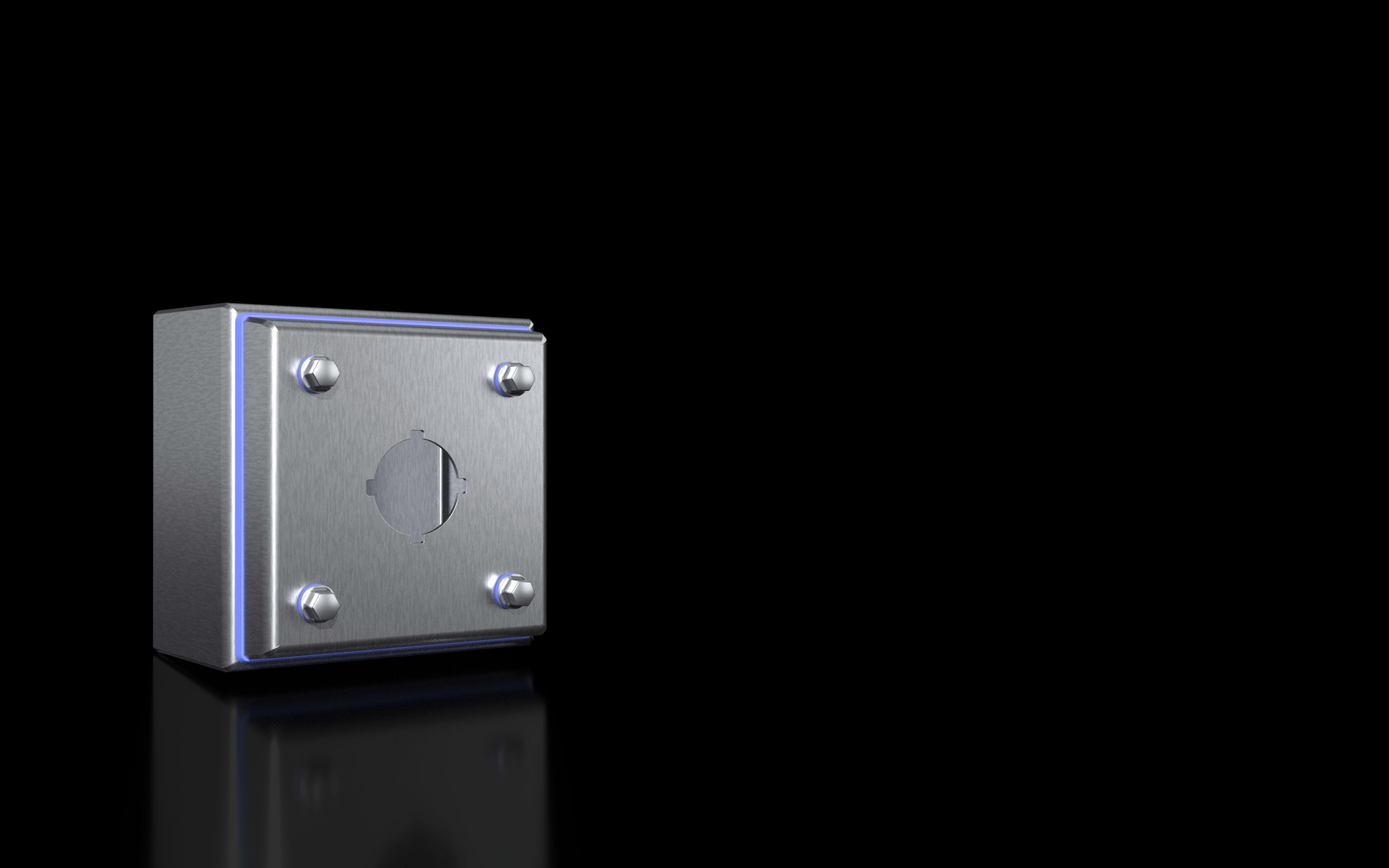 RITTAL - HD PULSANTIERA CON 1 FORATURA DIAM, 30,5
