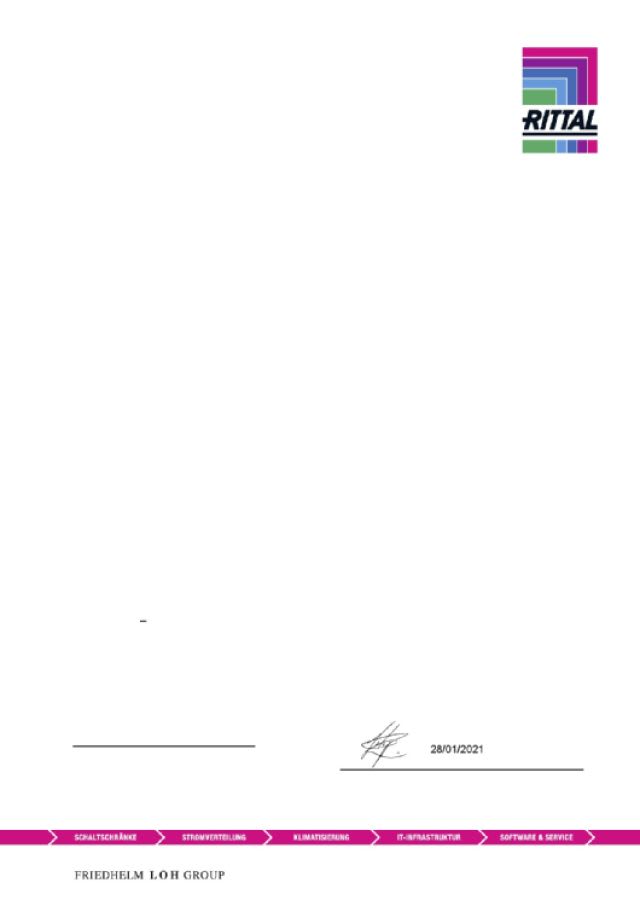 RITTAL - HD ARMADIO COMPATTO COMPATTO 400X300X13