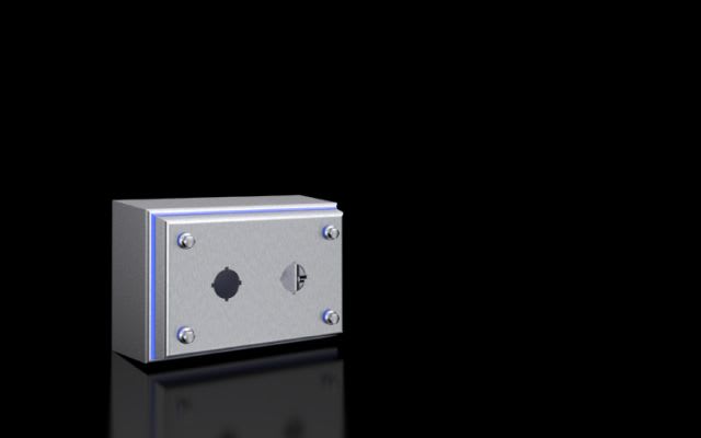 RITTAL - HD PULSANTIERA CON 2 FORATURA D 22,5MM