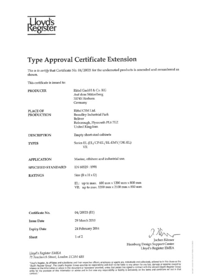 RITTAL - EL CONTEN.DA PARETE 3TLG 12HE