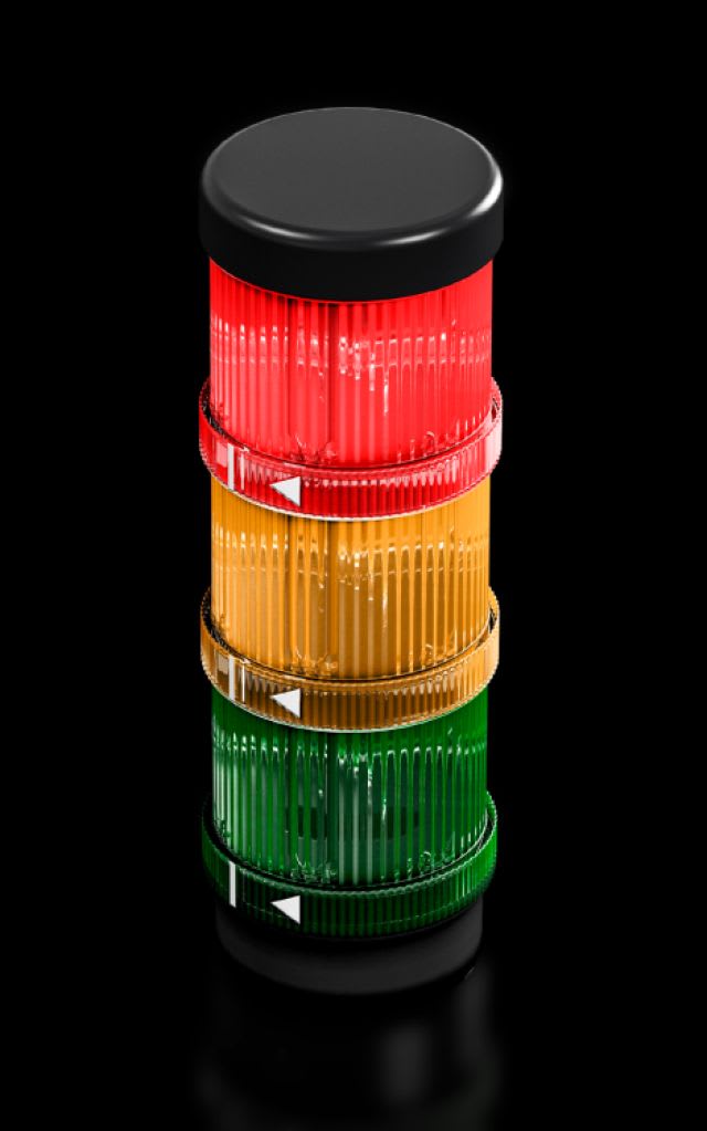 RITTAL - SG LAMPADA SEGNALAZIONE LED 3 EL. X MURO