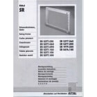 RITTAL - SR Installation kits for swing frames, small, for W: 600 mm 2377860