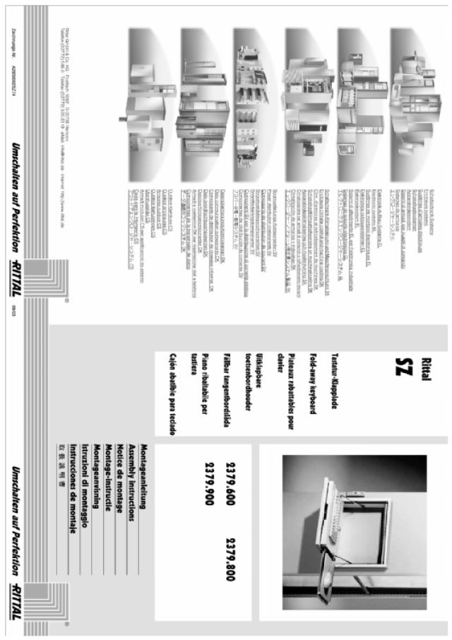 RITTAL - SZ PORTA MOUSE ESTRAIBILE 2379900