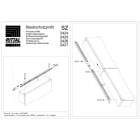 RITTAL - Listello sagomato antipolvere, completo di foglio di protezione trasparente, per VX, TS, VX SE, L: 800 mm