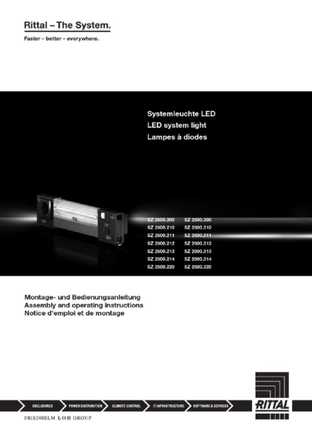 RITTAL - SZ Lampada LED 11W 24V DC