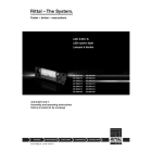 RITTAL - Lampada a LED 1200, 100-125 V, L: 437 mm con presa, US