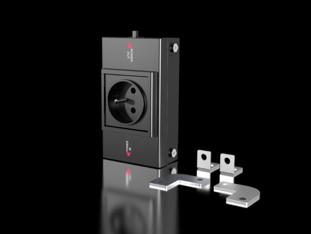 RITTAL - SZ socket box for LED system light, with socket for France/Belgium,
