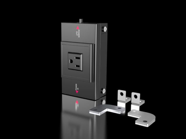 RITTAL - SZ Presa di SErvizio Modulare per Sistema a Lampade LED, Standard Usa/Canada
