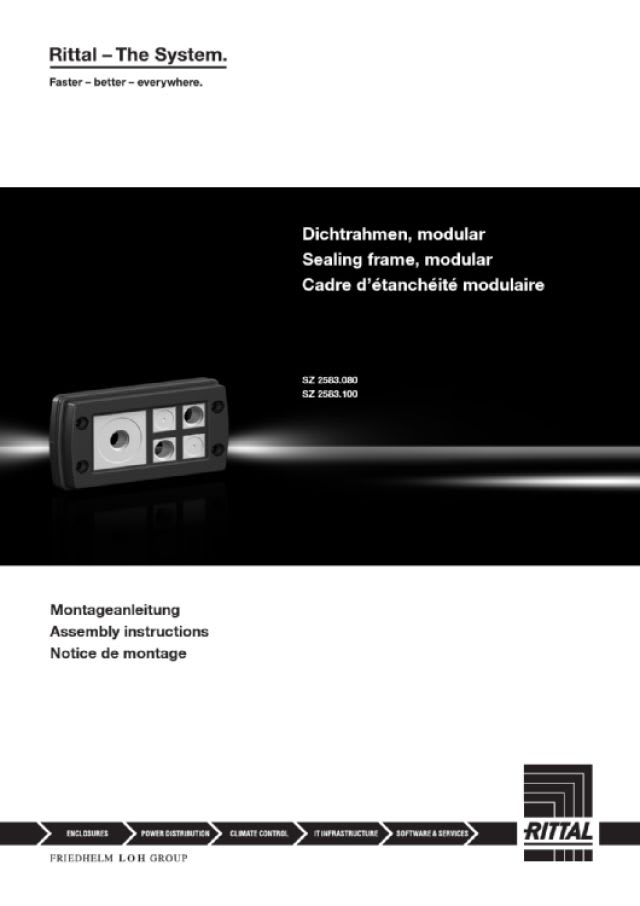 RITTAL - SZ BOCCHETTONE PASSACAVO 24MM