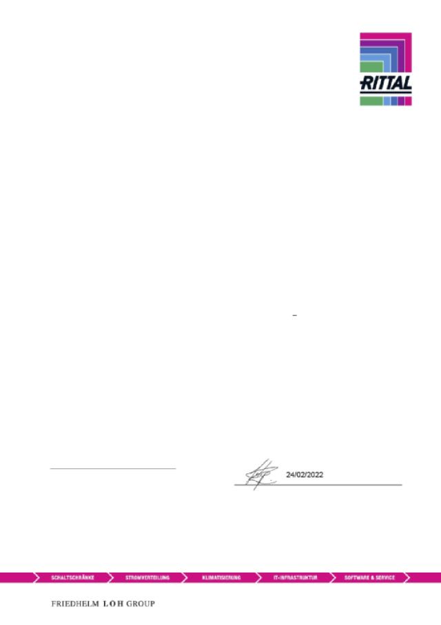 RITTAL - AP PULPITO UNIVERSALE 600X1300X500 CON