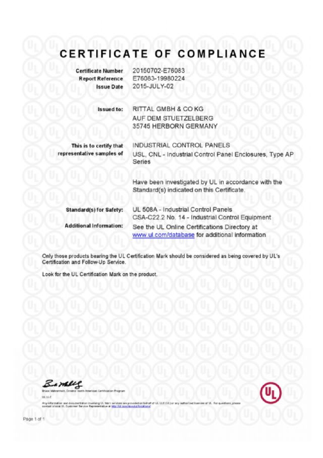 RITTAL - AP PULPITO UNIVERSALE 600X1300X500