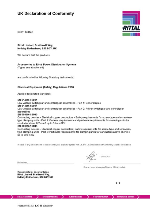 RITTAL - SV SUPPORTO UNIVERSALE