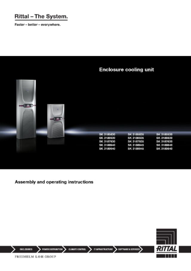 RITTAL - CONDIZIONATORE BLUE E+ 2 KW ES CHIMICA