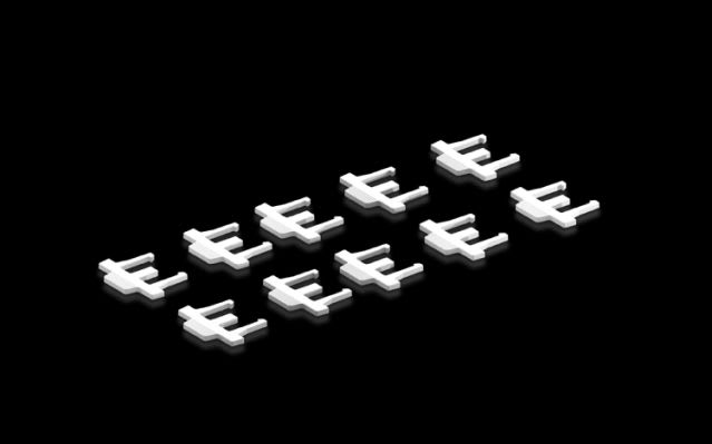 RITTAL - CLIP SICUREZZA DA 3239 A 3243 BLUEE+ 10P