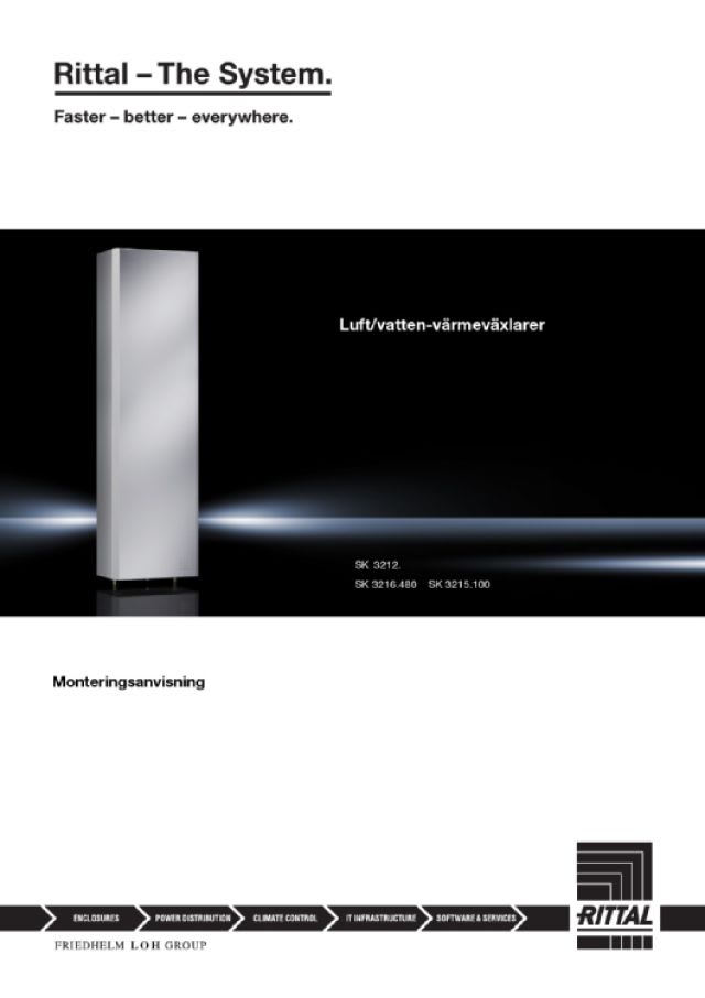 RITTAL - SK MICRO SCAMB.ARIA ACQUA