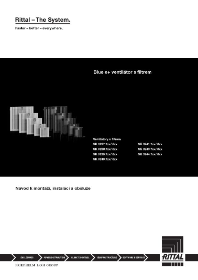 RITTAL - SK BLUE E+ VENT. EMV 20/25 MCH 230VAC