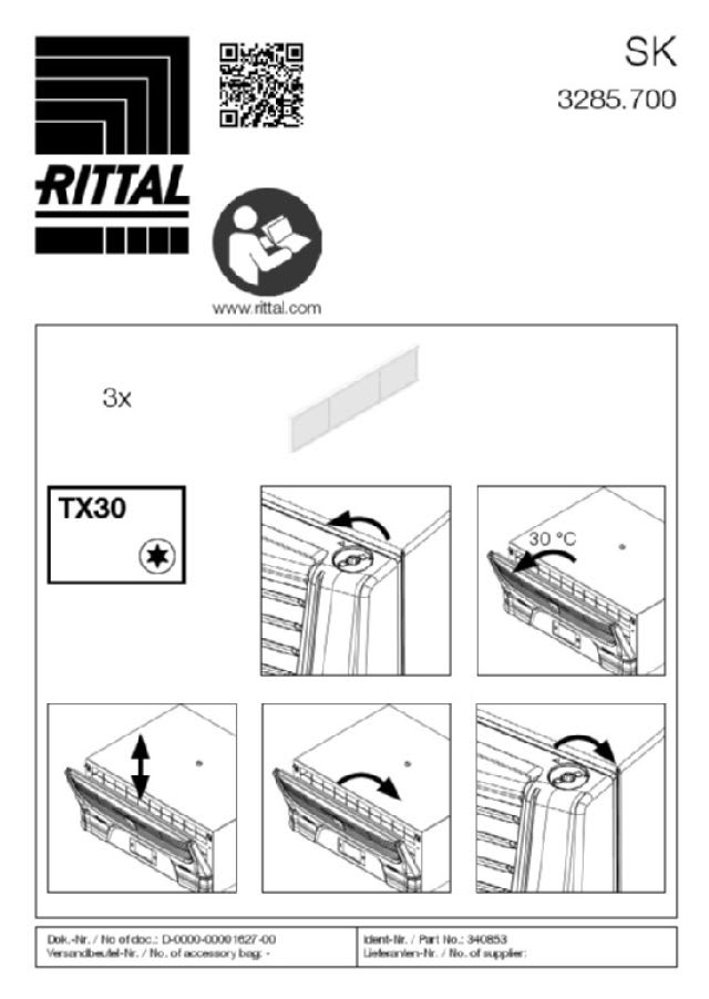 RITTAL - SK FILTRO PER SK 3185.030 E 3185.730 3PZ