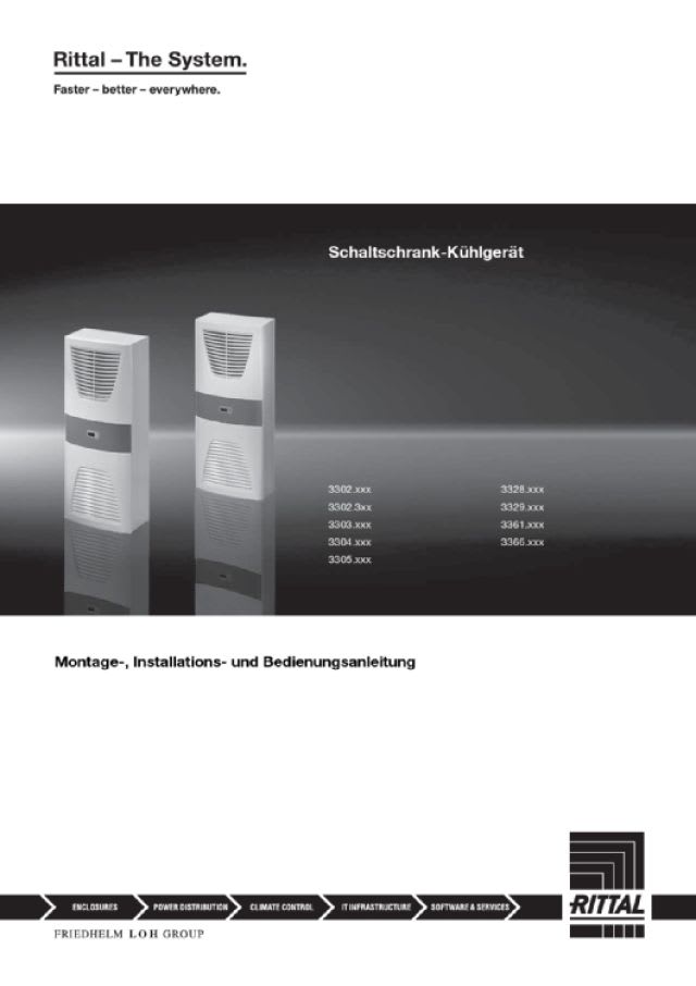 RITTAL - SK Condizionatore 230-1-50-60 Ral7035S - 300W