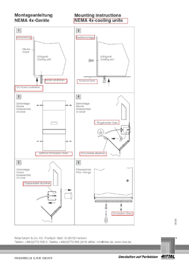 RITTAL - RTT NEMA4X 1000W 230-1-50/60 INOX
