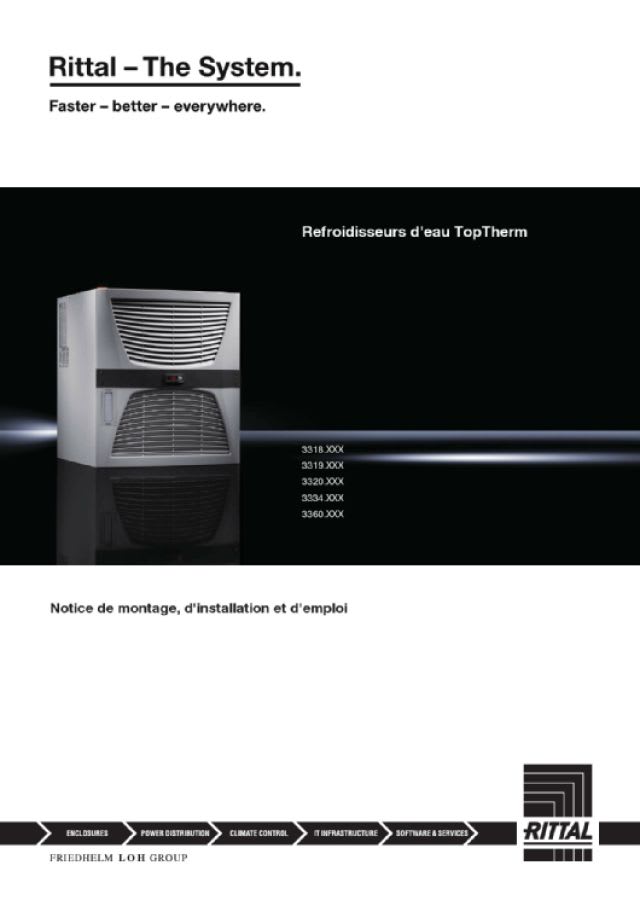 RITTAL - CHILLER 230-1-50-60 RAL7035S