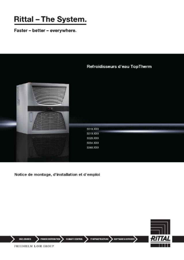 RITTAL - CHILLER 230-1-50-60 RAL7035S