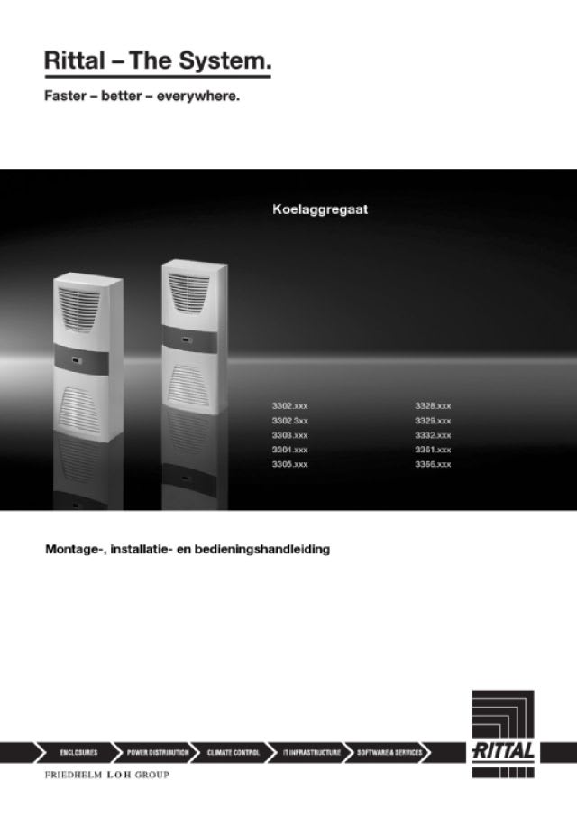 RITTAL - SK BLUE E CONDI. DA PARETE 2500 W