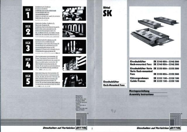 RITTAL - SK CASS.VENT.VARIO 50/60HZ230V