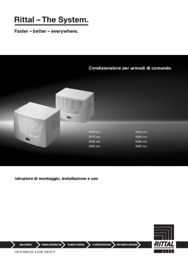 RITTAL - SK RTT CONDIZ. DA TETTO 750W