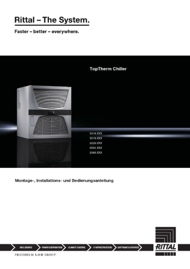 RITTAL - CHILLER 400-3-50-60 RAL7035S 3360100