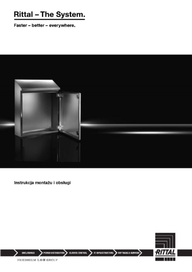 RITTAL - HD ARMADIO COMPATTO 760X810X300, 1.4301