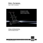 RITTAL - Tavolo assemblaggio 150KG - azionamento manuale 4050150