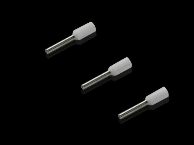 RITTAL - PUNTALINI 0,5 MM2 8MM BIANCO- 500 PZ 4050730