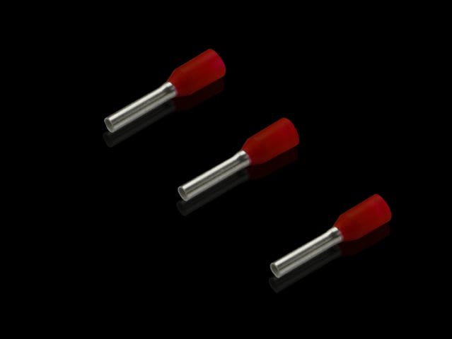 RITTAL - PUNTALINI 1,0 MM2 8MM ROSSO- 500 PZ 4050732