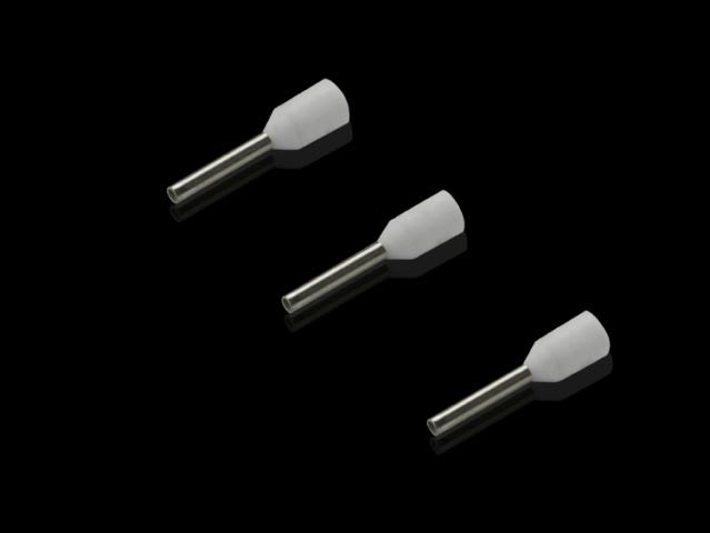 RITTAL - PUNTALINI 0,5 MM2 8MM AWG BIANCO- 500 PZ