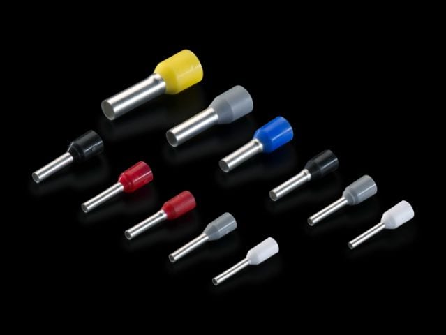 RITTAL - PUNTALINI 1,0 MM2 8MM AWG ROSSO- 500 PZ