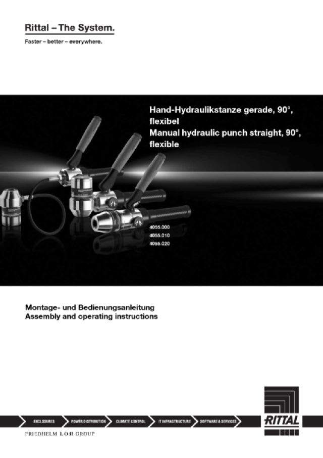 RITTAL - SET PUNZONI LAM. ACCIAIO M16-M40