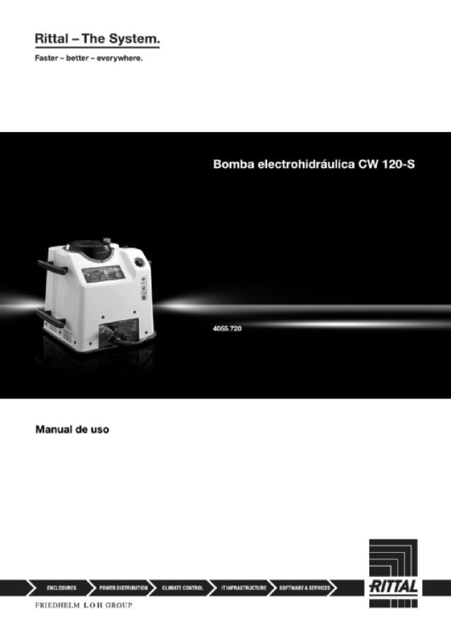 RITTAL - POMPA ELETTROIDRAULICA