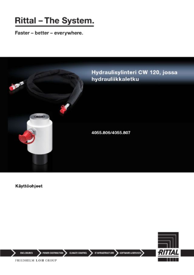 RITTAL - TUBO IDRAULICO, 3MT