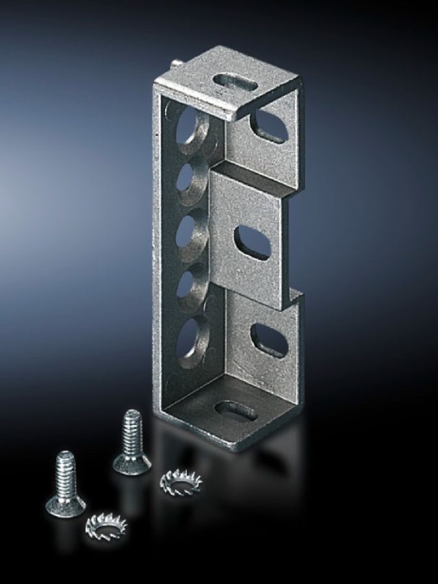 RITTAL - SZ Support bracket, for fastening of PS mounting rail 23x23 mm 4183000