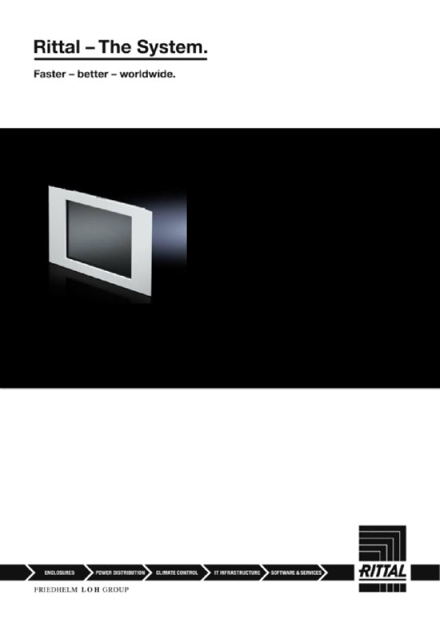 RITTAL - SM Tft Monitor 15, Vga+Dvi