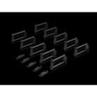 RITTAL - DK Portacavi 1U X 19 RAL 9005